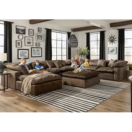 Chaise Sectional with Reversible Chaise